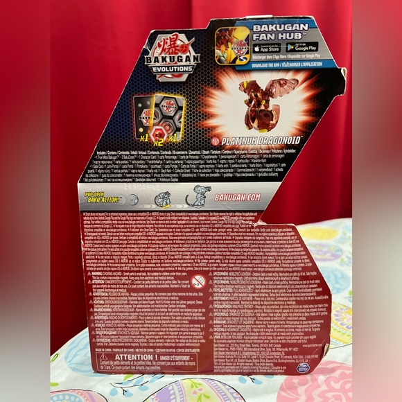 Bakugan Evolution Dragonoid and free blue bakugan - Picture 3 of 4